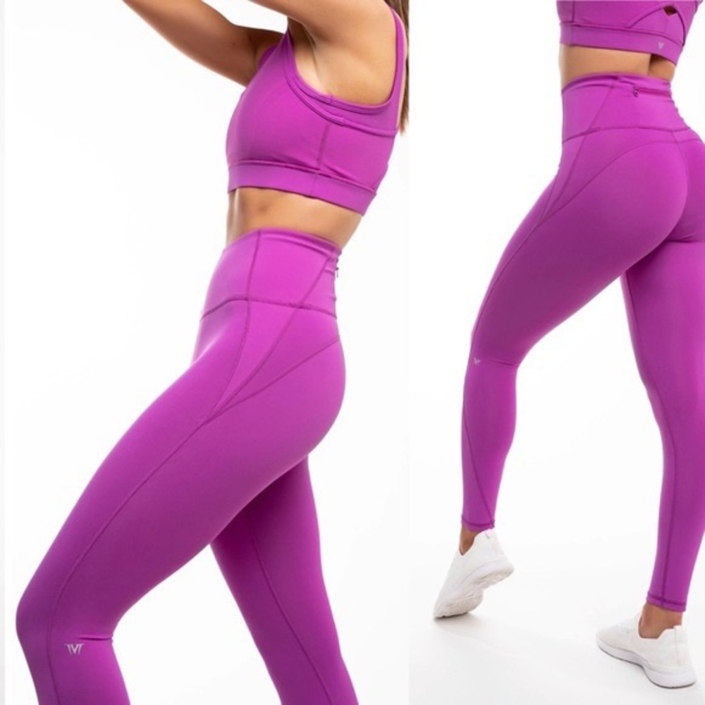 IVL collective purple leggings